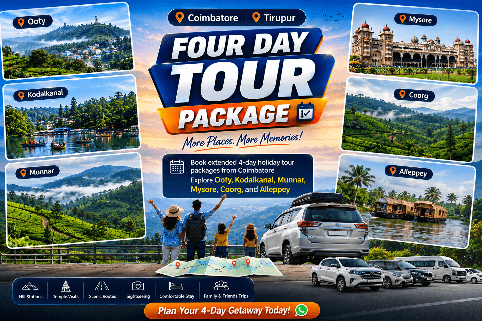 Four Day Tour Package
