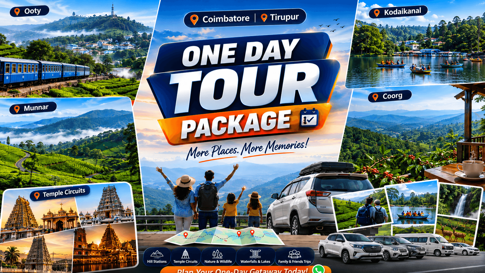 One Day Tour Package